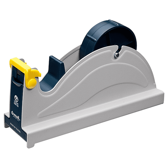 Excell Pro-Mount Desk Top Tape Dispenser [Steel]: 1 in. width (Blue/Grey)