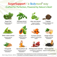 thumbnail image 5 of Bodymune USDA Organic Blood Sugar Blend | Supports Normal Blood Sugar Levels* | with Bitter Melon, Moringa, Papaya &amp; Turmeric Extracts| 60-Day Supply | Vegan, Non-GMO, Gluten-Free | USA-Made, 5 of 6