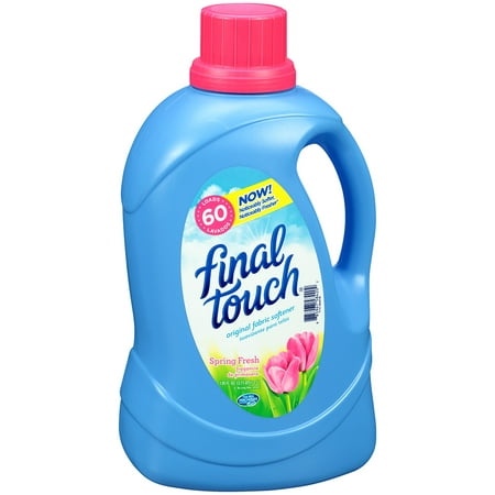 Ultra Final Touch Spring Fresh Concentrated Fabric Softener, 120 fl oz ...