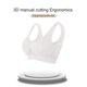 thumbnail image 5 of Ropa interior de color sólido de malla 3D para mujer sin hebilla correas de hombro anchas traje diario, 5 of 8