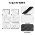 thumbnail image 4 of Fuzoiu Airplane Print Carpet Floor Mats for Car,Car Foot Mat Set,Universal Fit 4 Piece Mat Pad Set,Fits Most Cars Trucks Vans Sedans SUV Auto Carpet Mat Se, 4 of 7