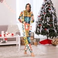 thumbnail image 7 of FORMRS Onesies Pajama for Adults Unisex Hoodie Winter Jumpsuit One Piece Sleepwear, Sizes S-2XL, Floral Patterns, 7 of 7