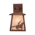 thumbnail image 4 of Meyda Tiffany 26995 7" Wide 1 Light Wall Sconce - Rust, 4 of 5