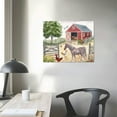 thumbnail image 4 of Orinice  Farm Animals Wall Art Prints Room Decor for Baby, Nursery, and Kids - Watercolor Farmhouse Horse Cow Sheep Pig Home Sweet Home 16x12in, 4 of 6