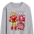 thumbnail image 3 of Marvel Iron Man - Action Figure - Men's Long Sleeve Graphic T-Shirt, 3 of 5