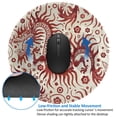 thumbnail image 4 of Disketp Dragons1 Small Mouse Pad 7.9x7.9 Inches,Washable Round Mousepad for Office Laptop Computer,Non-Slip Rubber Base Mouse Pads for Wireless Mouse, 4 of 8