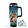 thumbnail image 1 of The Little Mermaid Large capacity car cup has an iconic print, is durable with insulation., 1 of 10