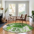 thumbnail image 3 of Dalyn Rugs Premium Machine Washable Mayfield AMF682 Lime 8' x 8' Round Rug, 3 of 6