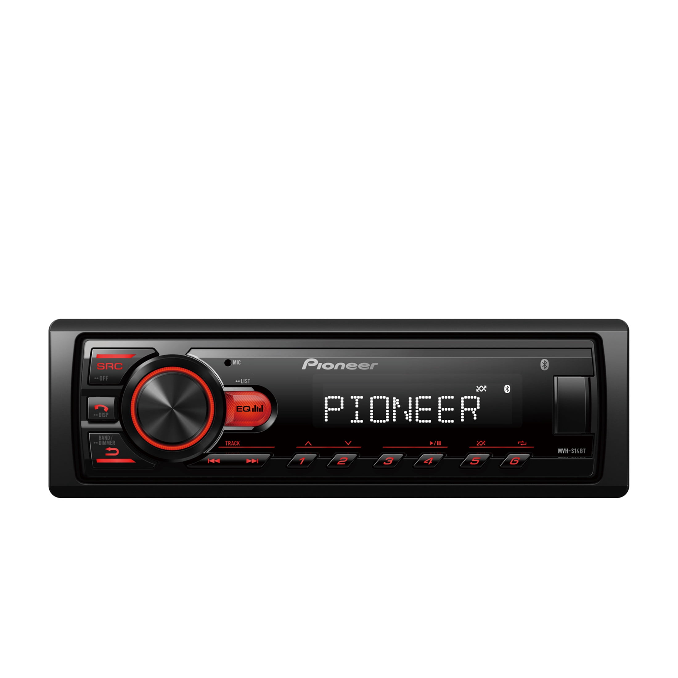 Pioneer MVH-S14BT In-Dash - Bluetooth Car Stereo with USB Inputs, and Hands-Free Calling - Audio Dig