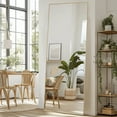 thumbnail image 6 of EDX Full Length Mirror 71"x26" Full Body Mirror Rectangle Free Standing Wall Mounted Leaning Hanging Full body Mirrors, Gold, 6 of 8