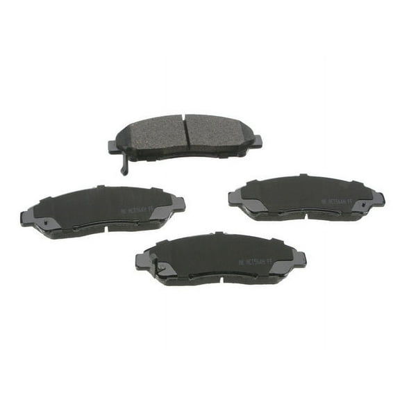 Front Brake Pad Set - Compatible with 2017 - 2023 Honda Ridgeline 2018 2019 2020 2021 2022