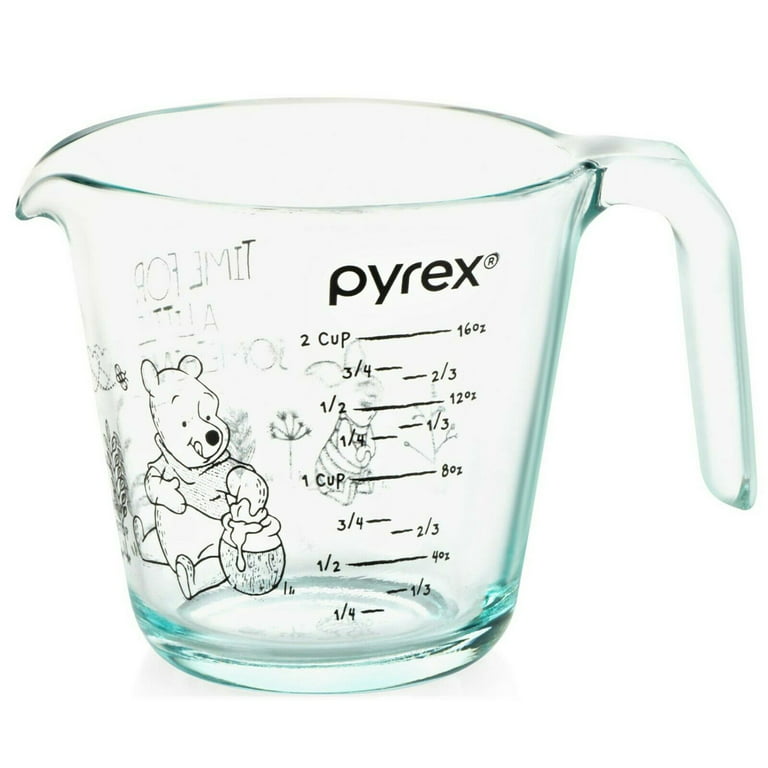 Pyrex Star Wars The Mandalorian Glass Measuring Cup Size 2 Cup Clear Blue  New