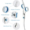 thumbnail image 2 of 3 Pack Dog Grooming Scissors with Safety Round Tip, Perfect Steel Up-Curved Grooming Scissors Thinning Cutting Shears with Pet Grooming Comb for Dogs and Cats, 2 of 7
