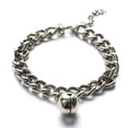 thumbnail image 1 of Training Dogs Collar Cat Pets Cuban Link Thick Chain Necklace Gold 6/8/10inch, 1 of 4