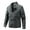 Dark Grey, variant on Solid Winter Down Jacket Quilted Jacket (L, MarineBlue)