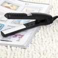 thumbnail image 4 of Mini Hair Straightener Flat Iron Curler  Ceramic Tourmaline Plates(Black), 4 of 6
