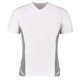 thumbnail image 1 of Gamegear® Cooltex - Camiseta transpirable de manga corta con cuello de pico para hombre (Blanco/Gris), 1 of 1