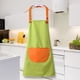 thumbnail image 4 of Uuiauoio Children's Sleeveless Waterproof Apron Multi-Activity Apron Adjustable Neck Easy-Wipe Clean Painting Eating Baking Playtime Essential​​,Kindergarten Painting Eating Reverse Dressing Hood, 4 of 6