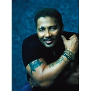 Aaron Neville poster Portrait 12x16 Print on Metal Sign 12in x 16in Square Adults AB Posters