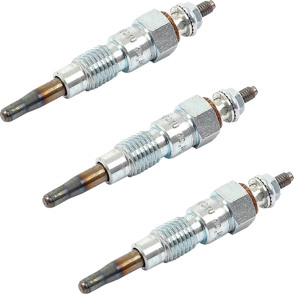 Set of 3 Kubota Glow Plugs B5001 B5100 B6100 B7100 RC15FD RC20 RC8FD KH8