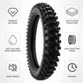 thumbnail image 3 of Motorcycle Tire, Easy Installation 3.00-18 110/90-18 Dirt Bike Tire  for 18 Inch Rims for Motorcycle Off Road, 3 of 7