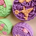 thumbnail image 5 of Flower Bird Shape Mooncake Mold Set 200g Mid-Autumn Festival DIY Hand Pressure Fondant Moon Cake Mould Decorations Tool, 5 of 7
