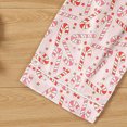 thumbnail image 4 of TOWED22 Kids Christmas Pajamas Girls Button Down Shirt & Pants Cute Toddler Xmas Pajama Set Sleepwear,2-3 Y, 4 of 7