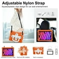 thumbnail image 7 of Case for iPad Mini 7th/6th Generation Case 8.3 inch 2024/2021 with Shoulder Strap, Shockproof Handle Kickstand, Orange, 7 of 7