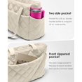 thumbnail image 2 of Tote Bag for Women, Lightweight Puffer Tote Work Bags with Compartments for Travel, Quilted Shoulder Bag with Zipper, 2 of 12