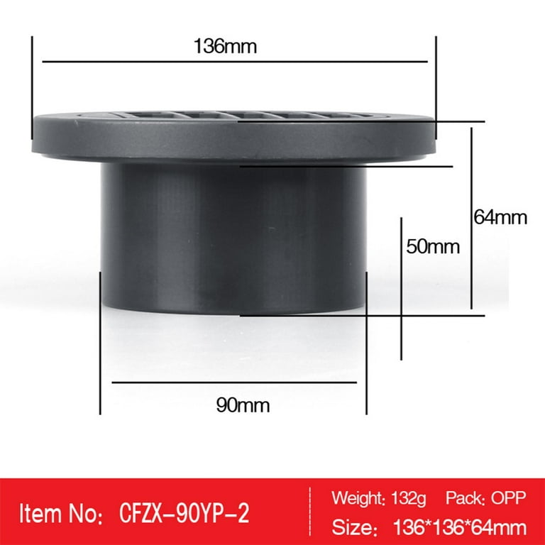 90mm Diesel Heater Ducting Duct Warm Air Vent directional Outlet For  Webasto - Walmart.com