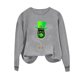 thumbnail image 3 of Ounisa St. Patrick's Day Sweatshirt for Women Clover Graphic T-Shirts Patty's Day Color Long Sleeves Tee Tops, 3 of 7