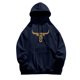 thumbnail image 4 of MHFRRA Sudadera con Capucha y Cordón con Estampado de Cabeza de Toro para Hombre, Estilo Informal, Cómoda, para Uso Diario Marina de guerra, 4 of 4