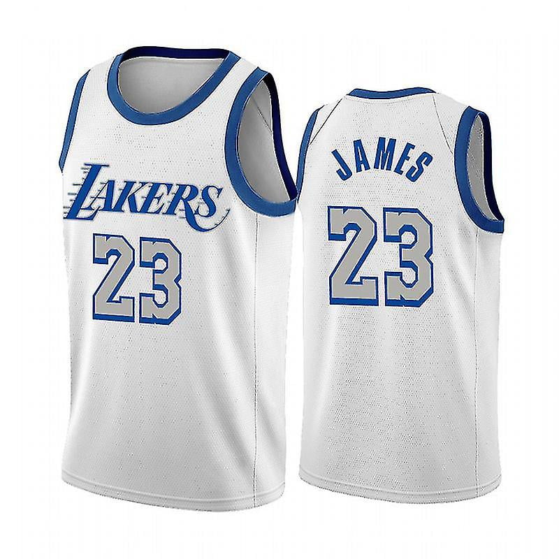 lakers lebron white jersey