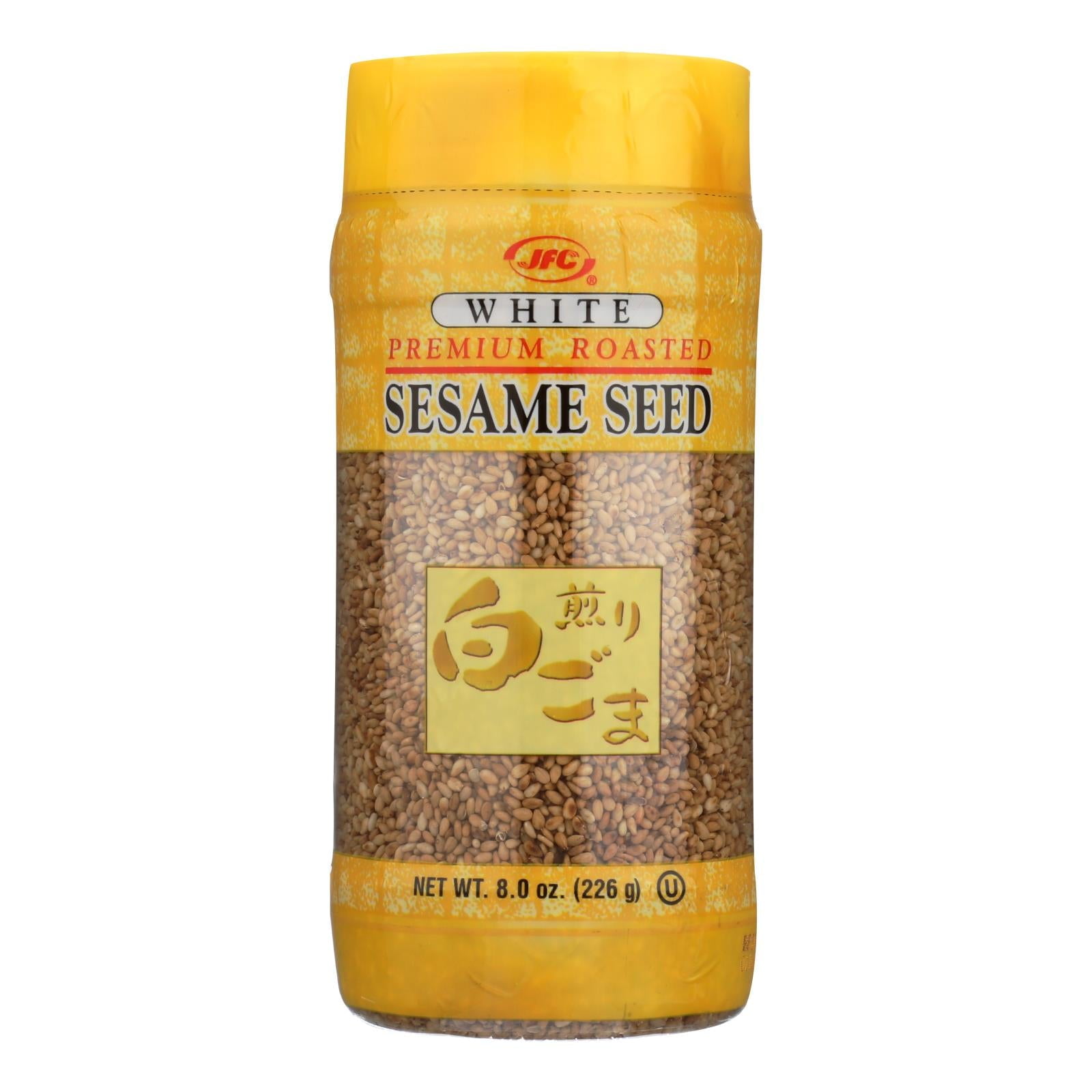 Jfc Sesame Seeds, Roasted Goma 8 oz Pack of 6