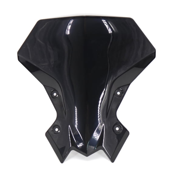 BIBABLYKE Upgrades Motorcycle Windshield Screen Double Bubble Wind Deflector Enhances ridings Comfort & Safety for Motorbike z90
