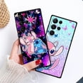 thumbnail image 4 of Disney Stitch Angel Love For Samsung Galaxy S23 S22 S21 S20 FE S10 S9 S10E S8 Plus Ultra Lite 5G Black Phone Case, 4 of 5