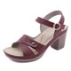 thumbnail image 2 of Sandalias de mujer de talla grande cómodas con tacón grueso y hebilla de metal estilo europeo y americano de verano, 2 of 5