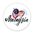 thumbnail image 1 of Malaysia - 3" Vinyl Sticker - For Car Laptop I-Pad Phone Helmet Hard Hat - Waterproof Decal, 1 of 1