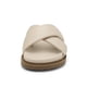 thumbnail image 2 of Sandalia DREAM PAIRS con Tiras Cruzadas, Punta Abierta, Plana, Beige y Blanca, Talla 9, 2 of 5