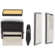 thumbnail image 2 of Self Inking Stamp Set Custom Diy Business Name Number Address Printing Rubber Stamp With Tweezers K, 2 of 5