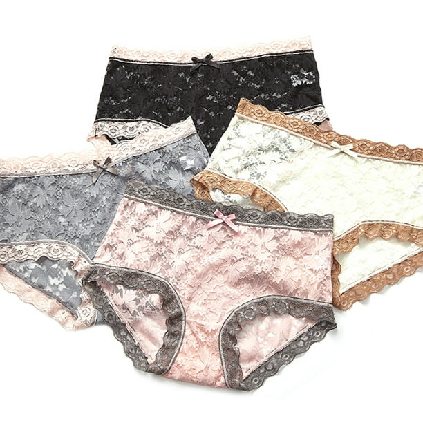 6-Pack Women's Ladies Sexy Cotton Bikini Briefs Panties Underwear
