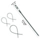 thumbnail image 1 of Envolturas de corbata de jardinería verde | Bandas de soporte para plantas | Entrenador de plantas de jardín | Bridas de goma blandas y reutilizables para tallos, ramas, enredaderas | Resistente a, 1 of 2