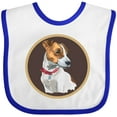 thumbnail image 3 of Inktastic Jack Russell Terrier Dog Art Boys or Girls Baby Bib, 3 of 4