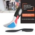 thumbnail image 3 of Andoer Orthopedic Foot Arch Support Sport Shoe Pad Running Gel Insoles Insert Cushion Insole Sneakers Pad Sweat-absorption and Flash Drying Foot Care Pads Fine Quality Sport Products, 3 of 6