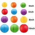 thumbnail image 2 of Faroles de papel coloridos XIKSXITN para bodas, 12 unidades, 2 of 8