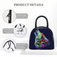 thumbnail image 4 of Easygdp Howling Wolf Bolsa de Almuerzo Insulada Grande, Forro de Aluminio, Diseño Espacioso, a Prueba de Fugas, Ideal para Trabajo, Picnics, Viajes y Actividades al Aire Libre, 4 of 6