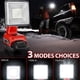 thumbnail image 4 of Linterna Reflectora de Luz de Trabajo LED de 4inch para Makita/Dewalt/Milwaukee/Bosch/Black&Decker/Ryobi Lámpara de Acampar con Batería Li-ion de 18V, 4 of 28