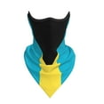 thumbnail image 3 of Bahamas Flag Neck Gaiter Balaclava Face Scarf Mask Quick-Dry Half Masks For Women Men Sun Protection Breathable Dustproof, 3 of 7