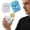 Sky Blue, variant on Eqslft Highland Cow Ice Cube Tray, 3D Cute Cattle Silicone Ice Cube Trays for Coffee & Drinks Party, Reusable Animal Ice Cube Tray (6-Cavity)