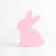 thumbnail image 3 of Decoraciones de conejito de Pascua Decoración del hogar Suministros para fiestas Colección decorativa Conejo Rosa, 3 of 9